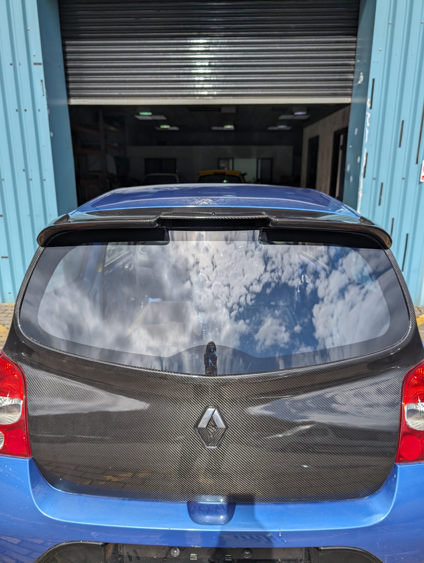Twingo carbon cup spoiler
